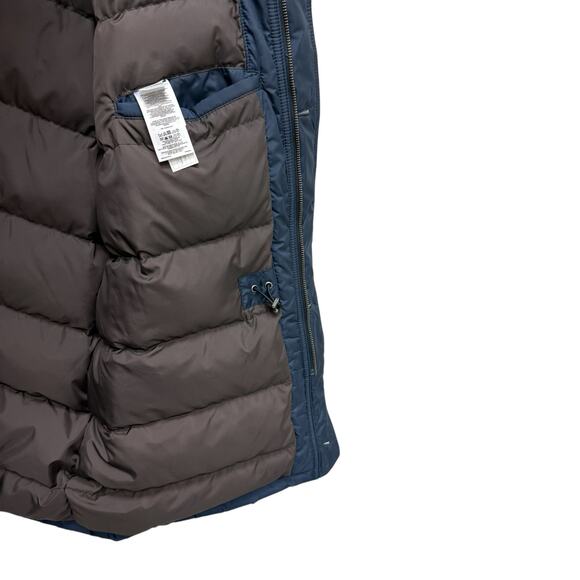 NWT Brook Brothers Puffer Blue Jacket Duck Down Men’s Size XXL - Picture 8 of 13